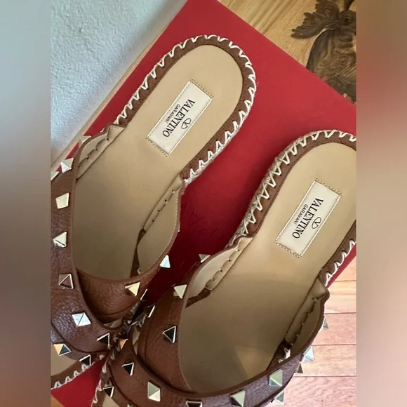 Valentino Espadrilles flat brown - never worn - Picture 3 of 7